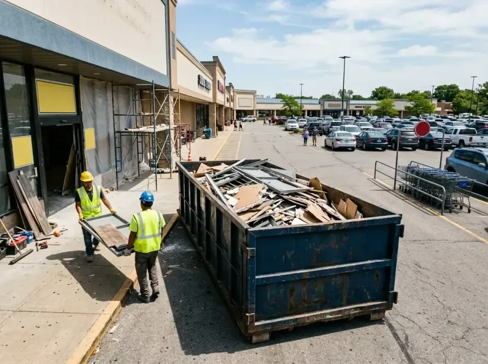 retail-store-renovation-debris-003 — frequently asked questions, Roll-off Dumpster Rentals in York Harbor, ME